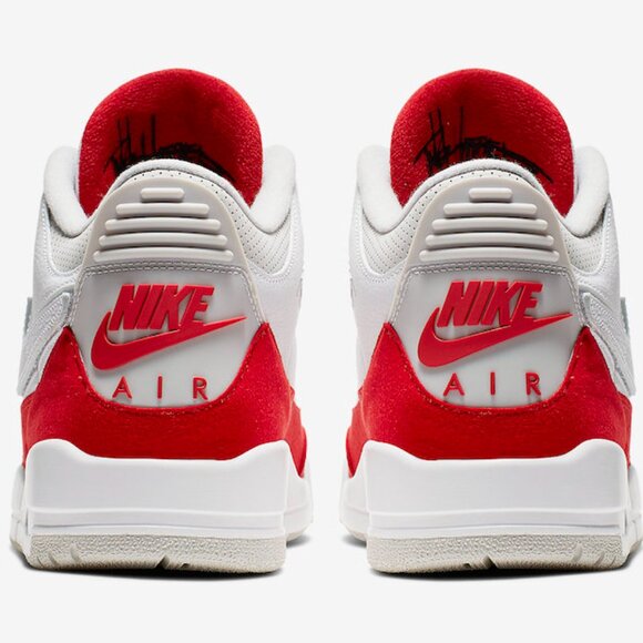 Nike Air Jordan 3 Tinker Hatfield Air Max 1 White Red (CJ0939-100) - Siz… - Picture 4 of 9
